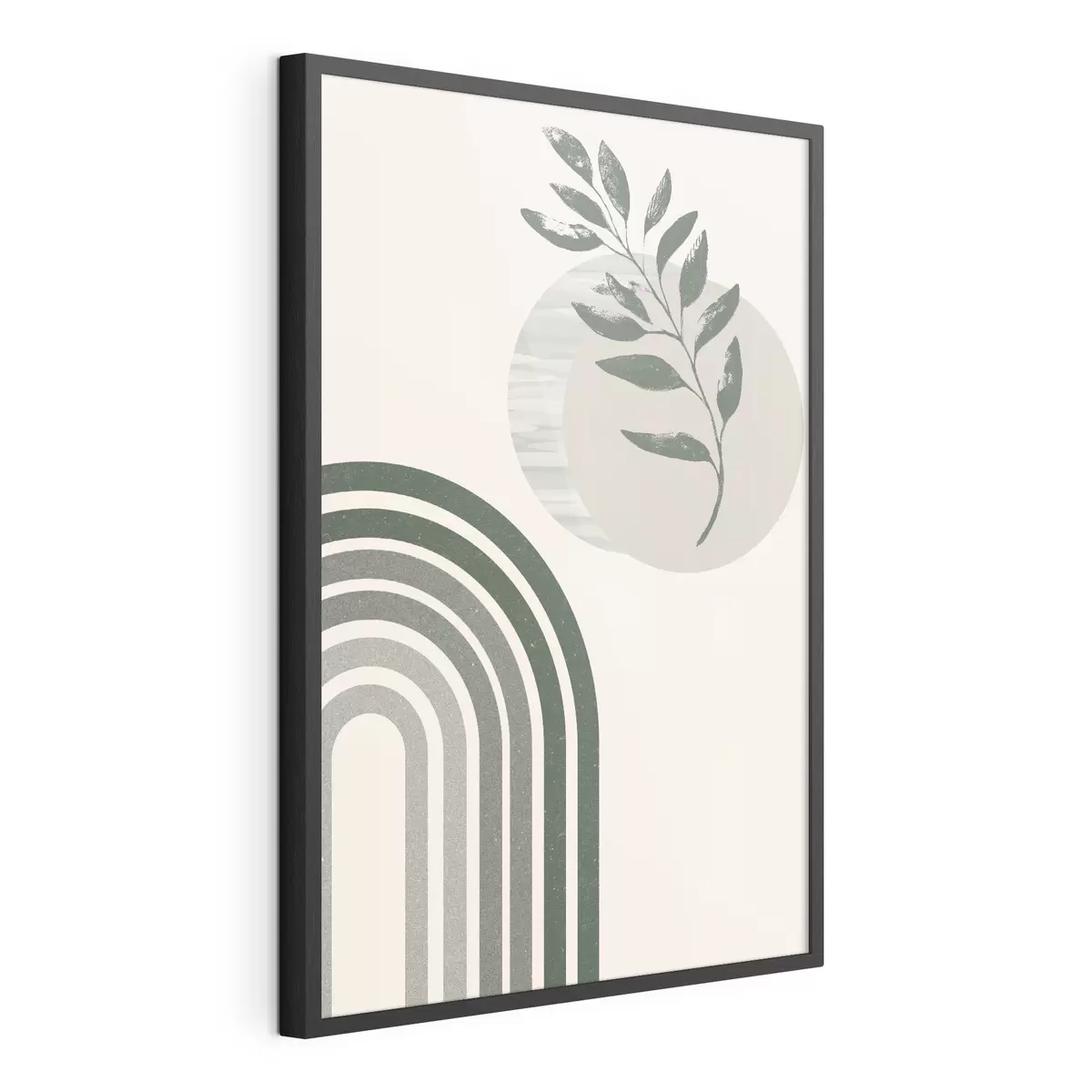 Poster Arche verte et rameau f36176