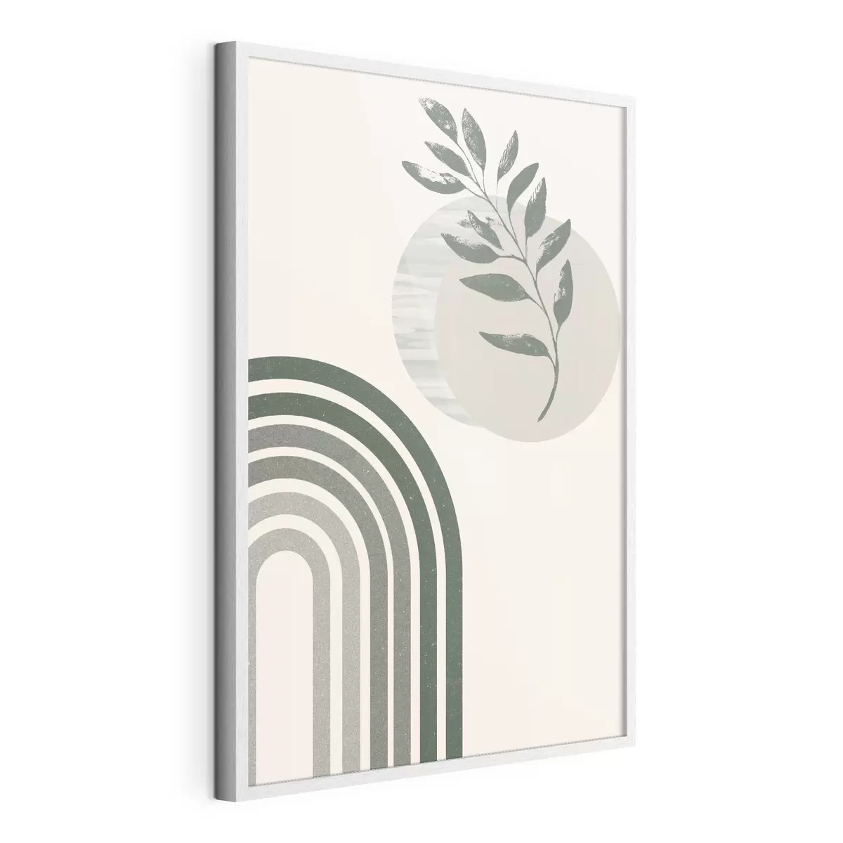 Poster Arche verte et rameau f36176