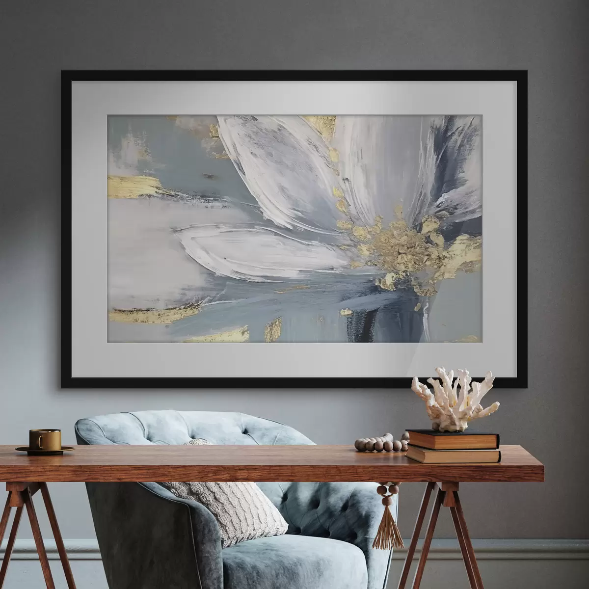 Poster Fleur de lumière f36165