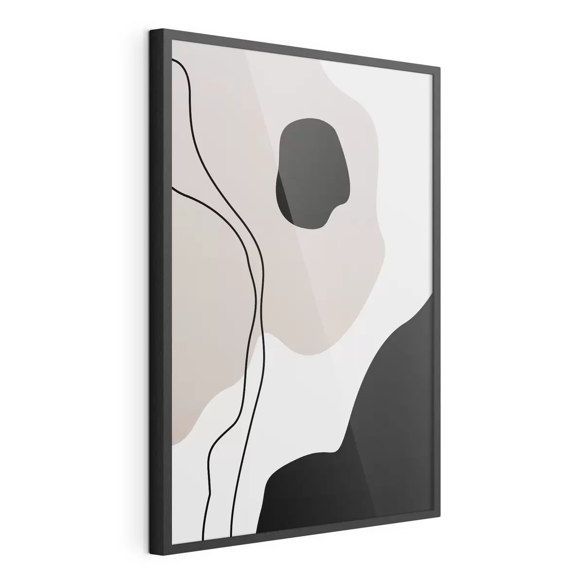 Poster Formes et lignes abstraites f36155