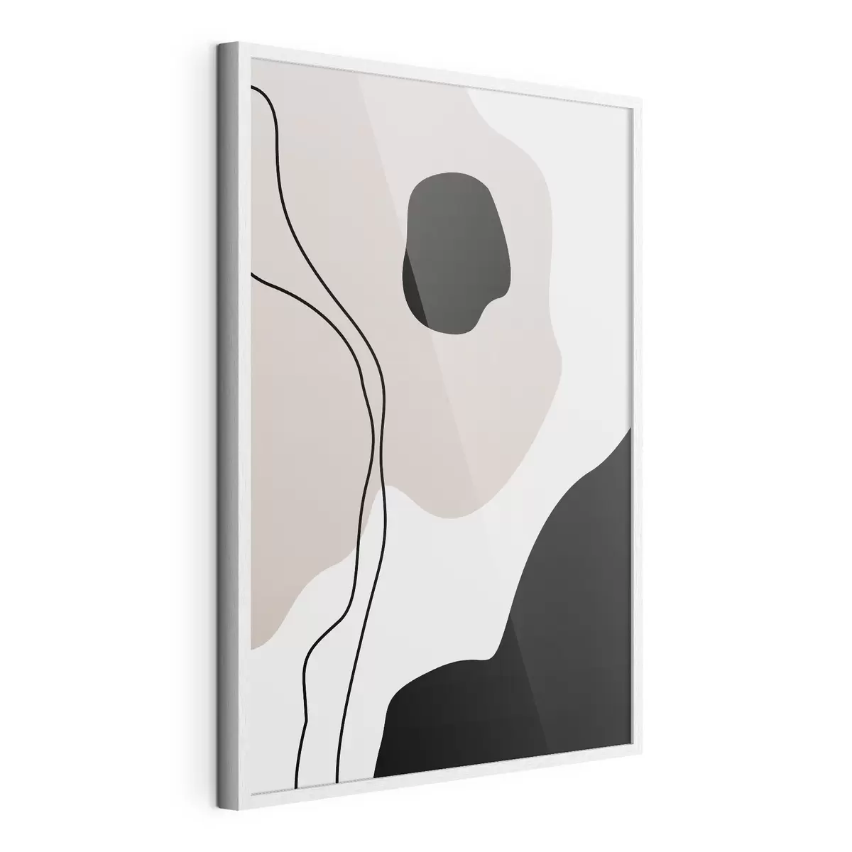 Poster Formes et lignes abstraites f36155