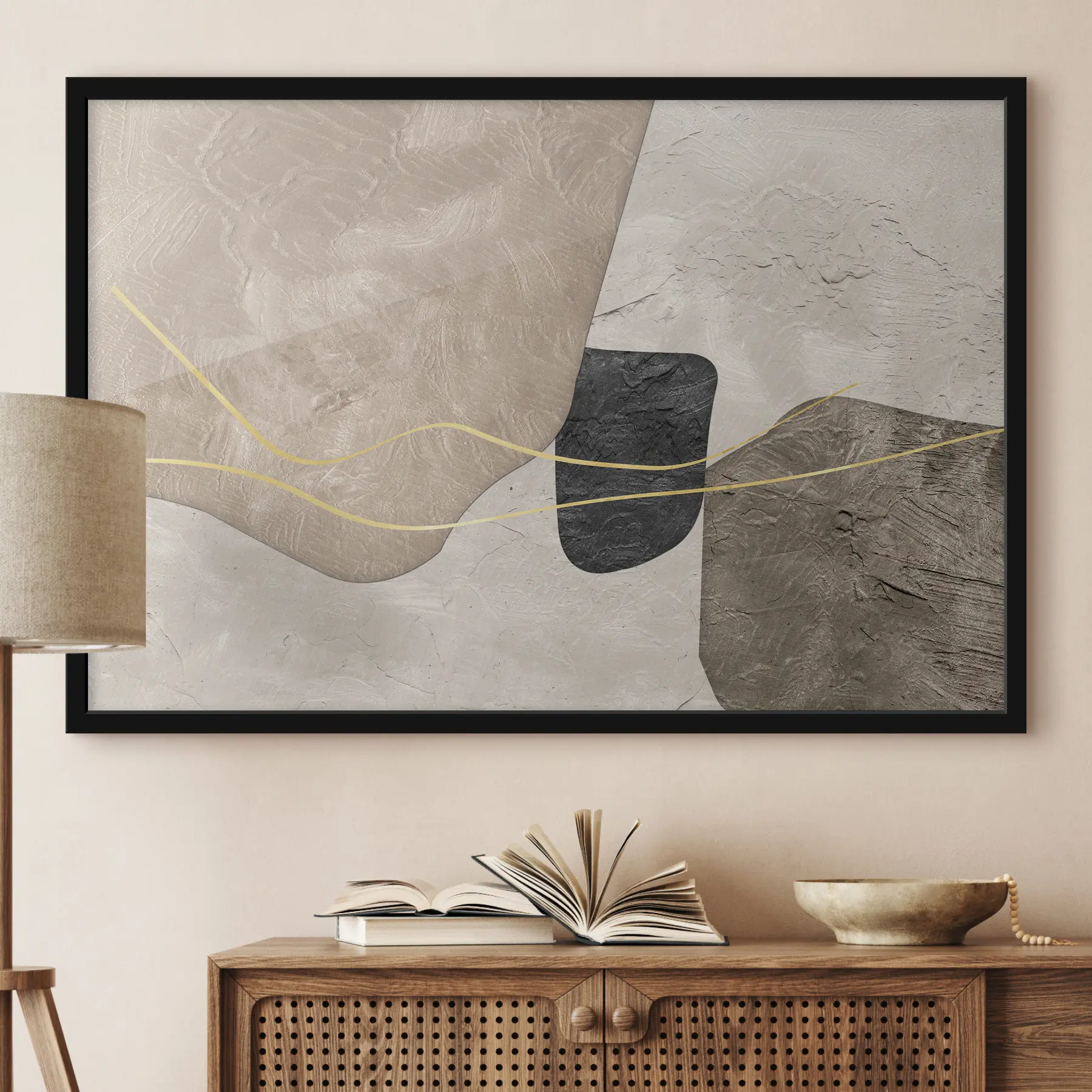 Papier peint Abstraction texturée f36154