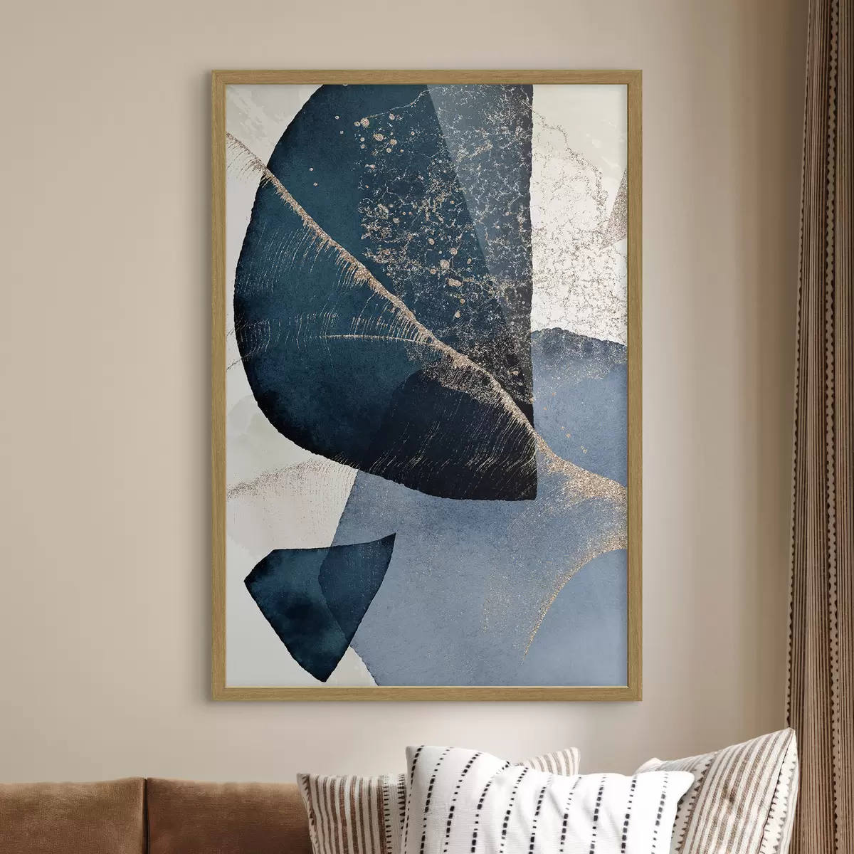 Poster Composition abstraite à l'aquarelle f36151