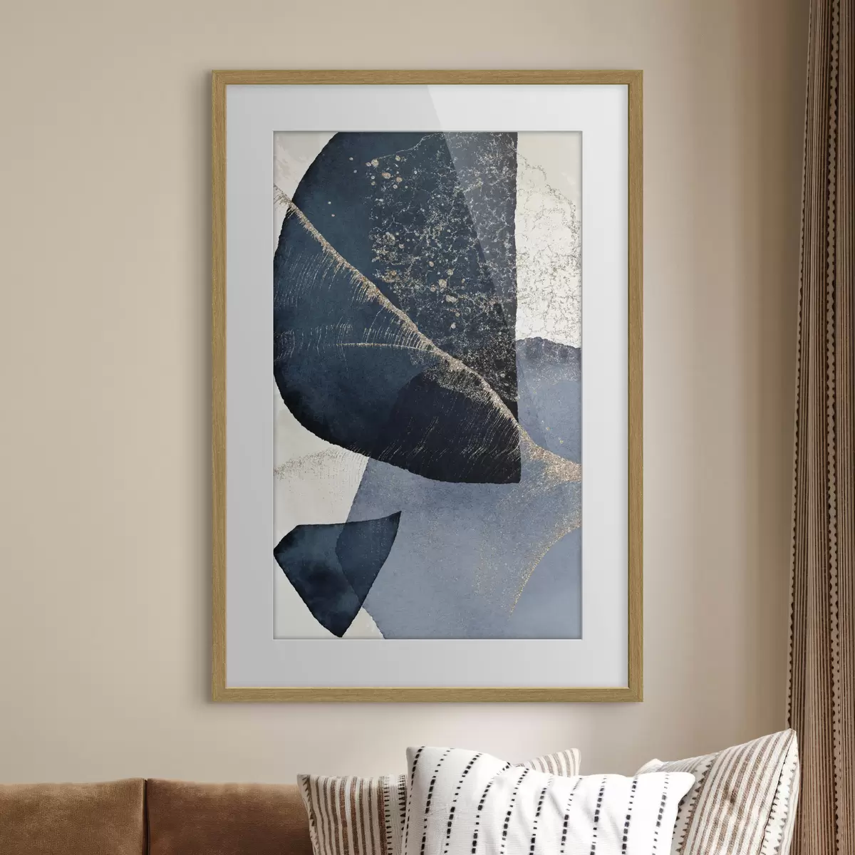 Poster Composition abstraite à l'aquarelle f36151