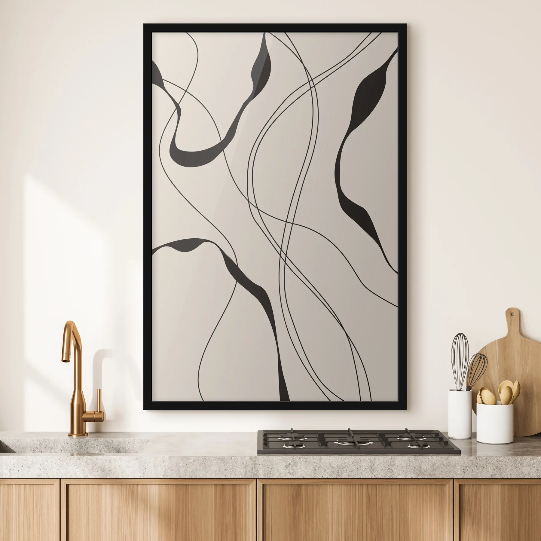 Papier peint Lignes abstraites f36043