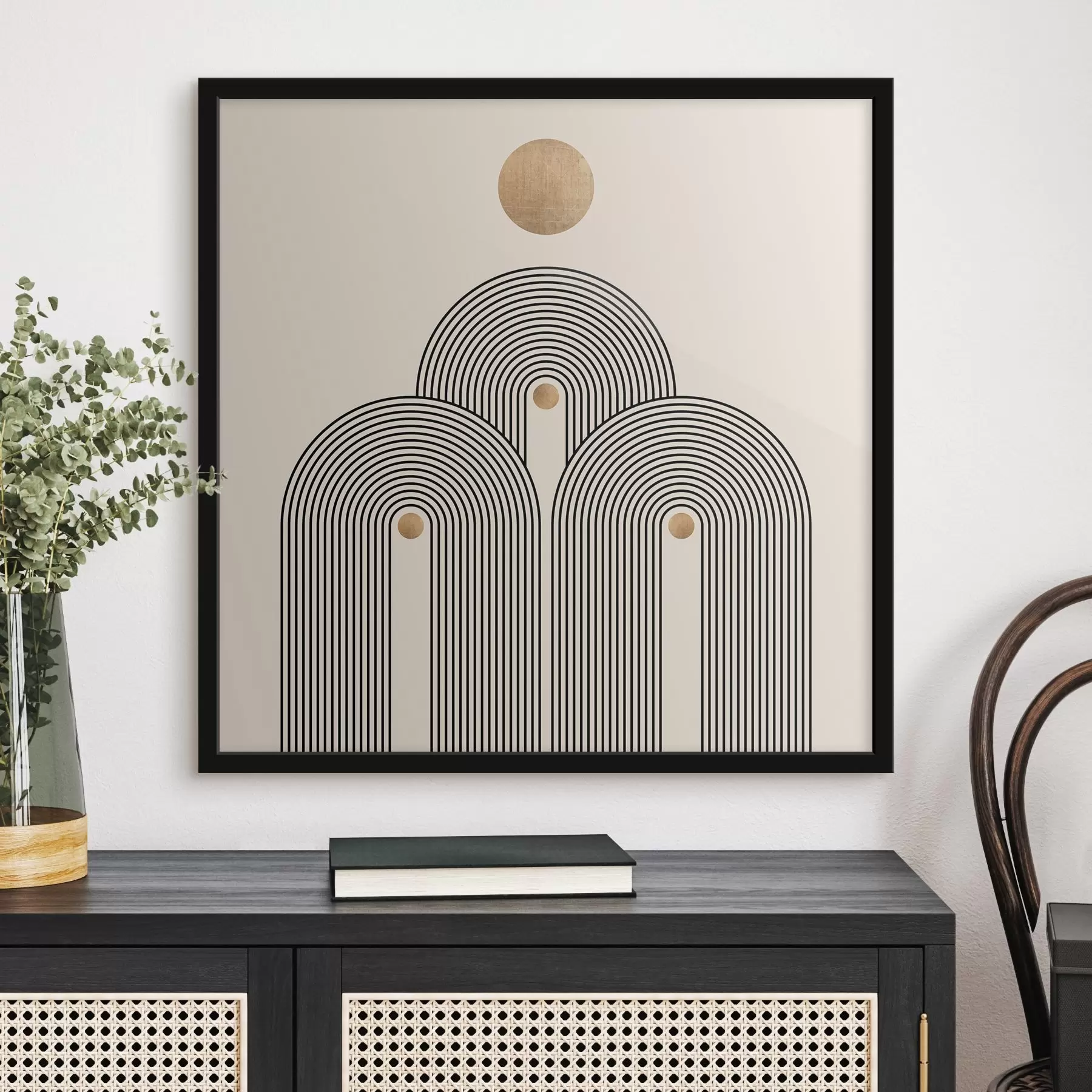 Papier peint Géométrie de style boho f35929