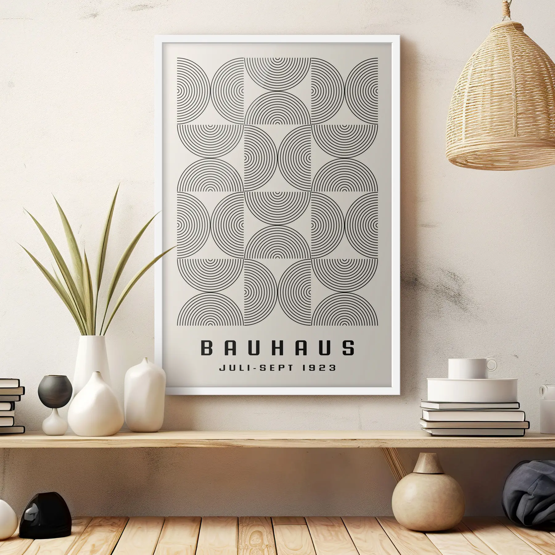 Papier peint Abstraction du Bauhaus f35908