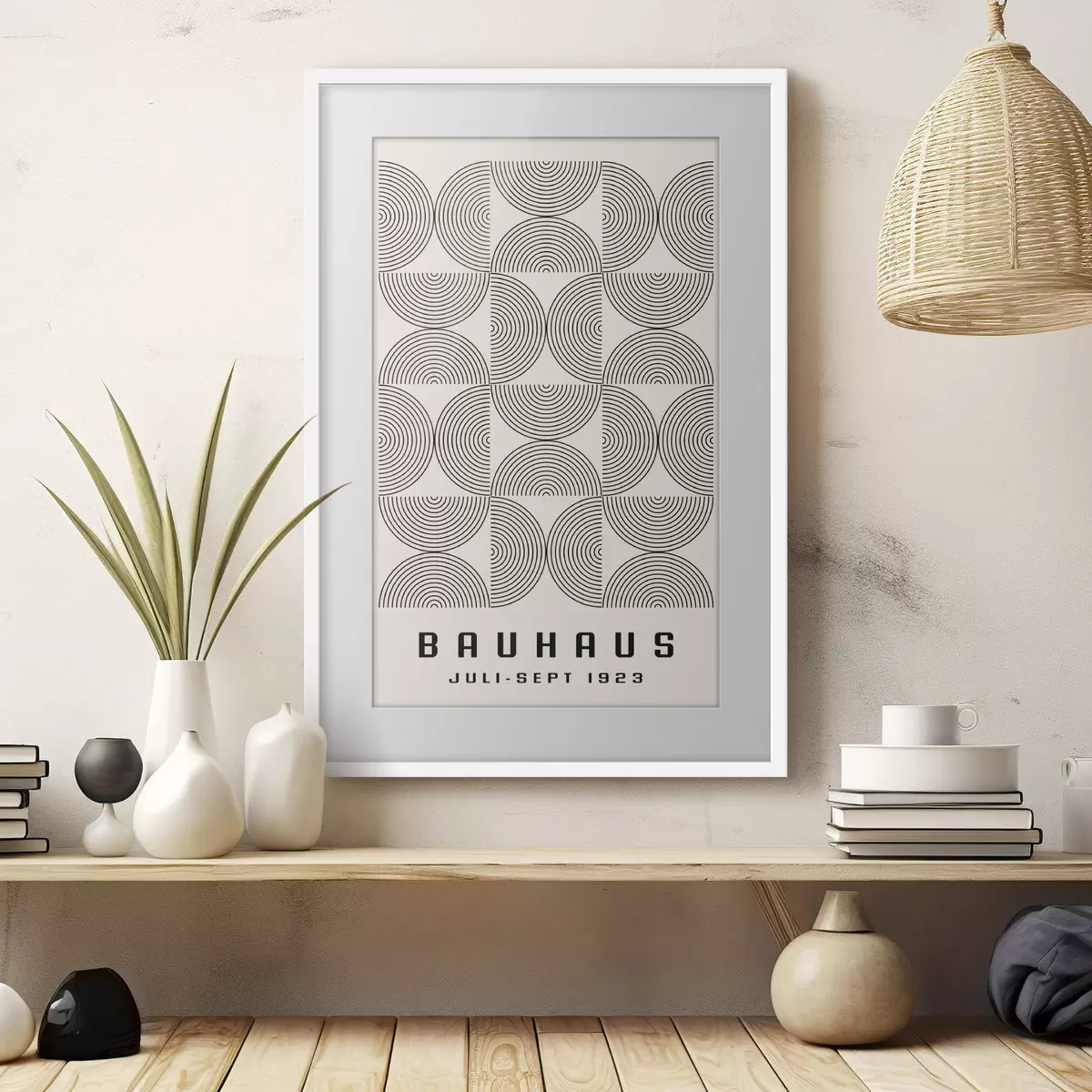 Poster Abstraction du Bauhaus f35908