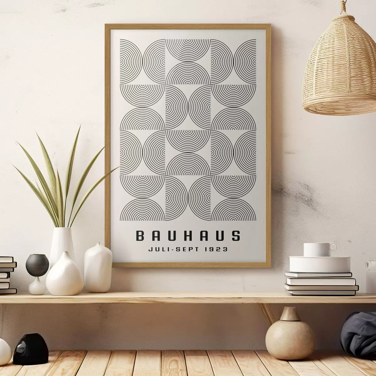Poster Abstraction du Bauhaus f35908