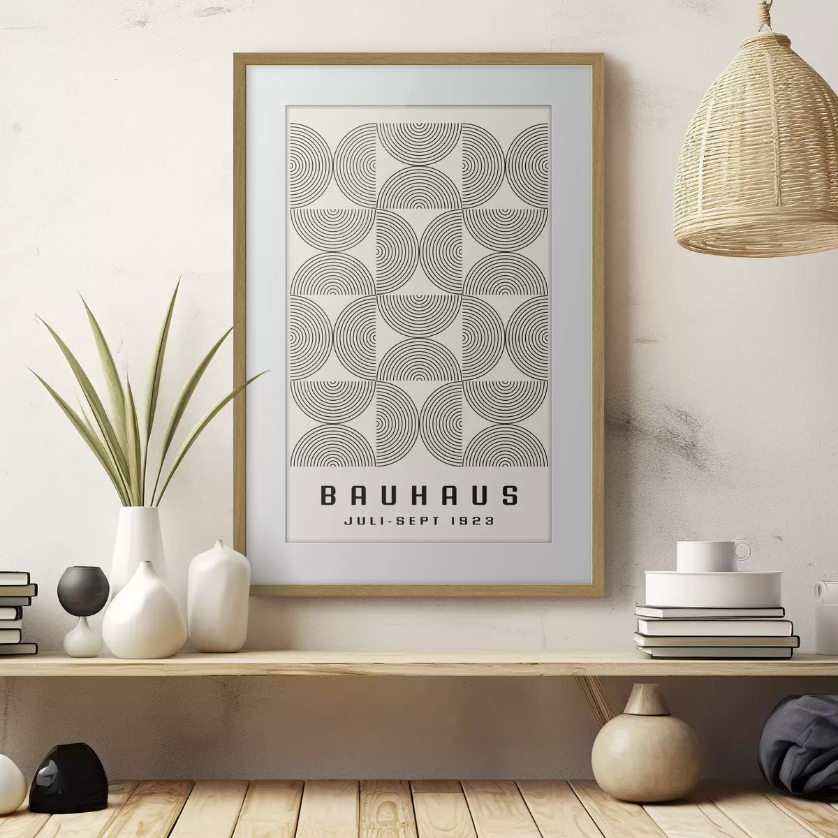 Poster Abstraction du Bauhaus f35908