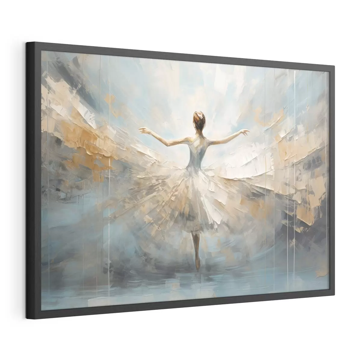 Poster Ballerine en lumière f35538