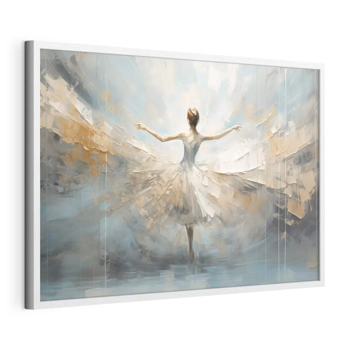 Poster Ballerine en lumière f35538