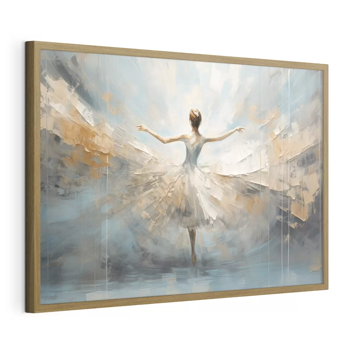 Poster Ballerine en lumière f35538