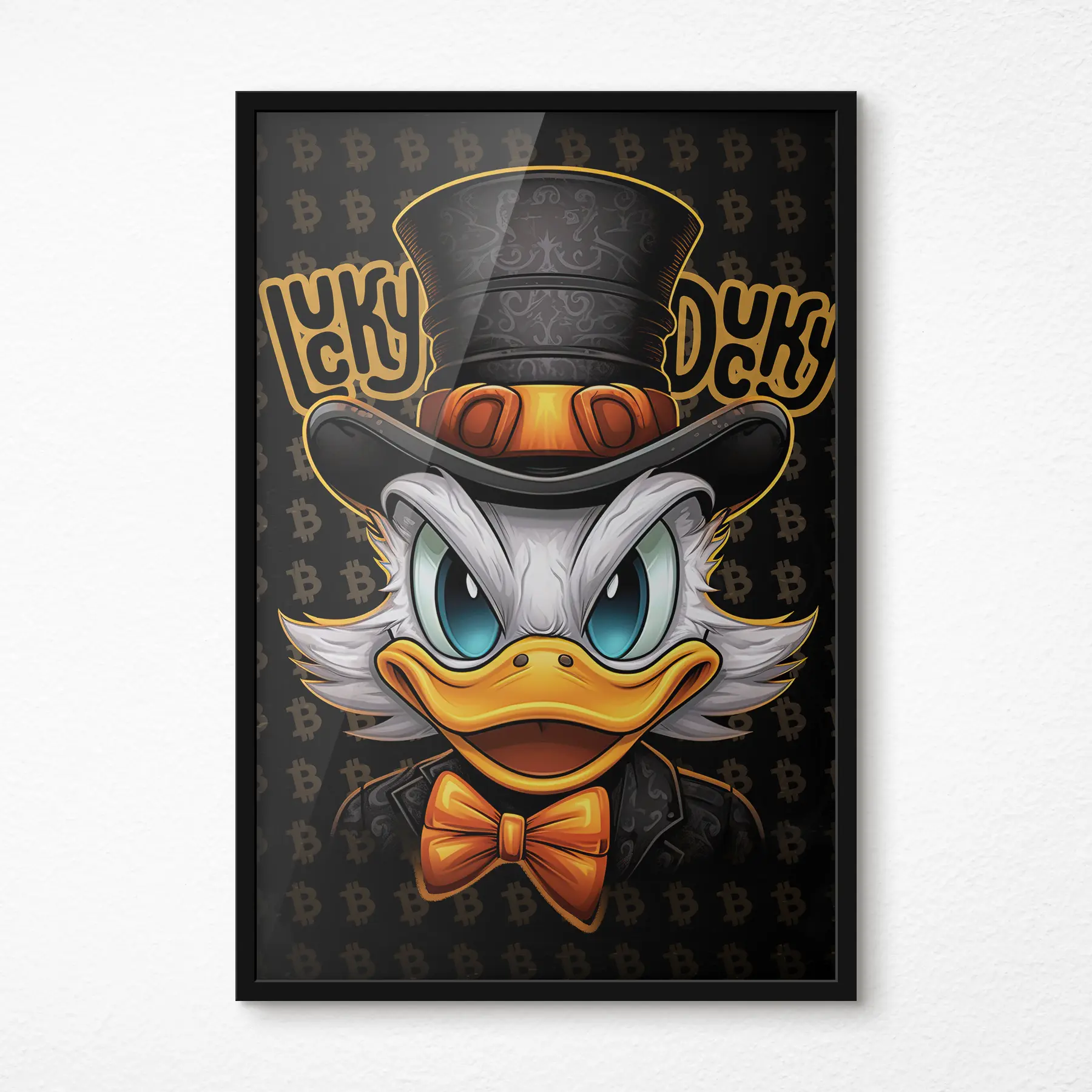 Tableau canard chanceux Donald Duck f35465