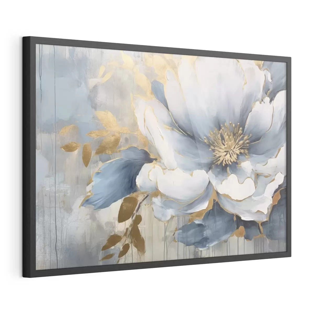 Poster Éclosion bleue f35382