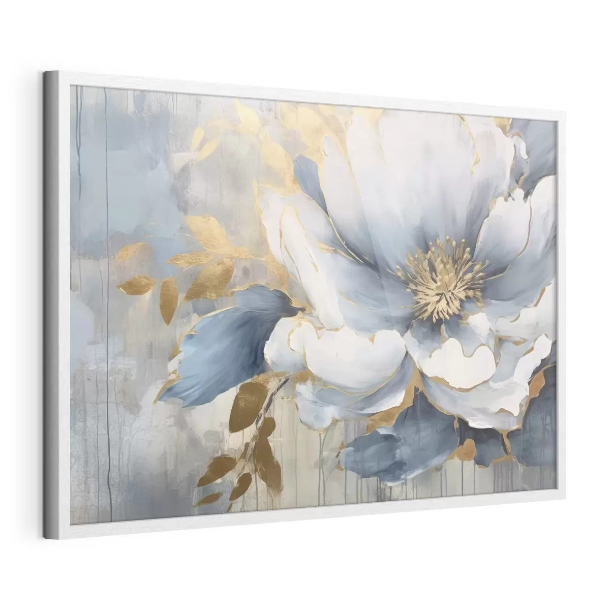 Poster Éclosion bleue f35382