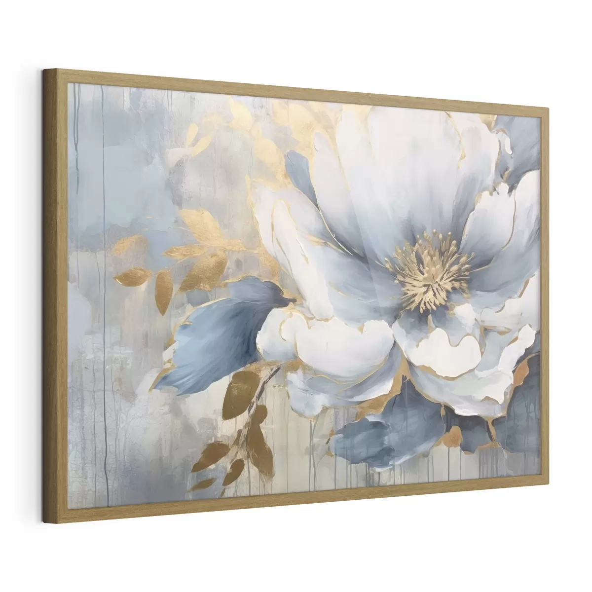 Poster Éclosion bleue f35382