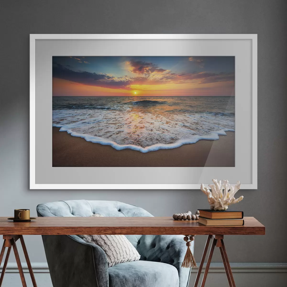 Poster La mer salue le matin f35166