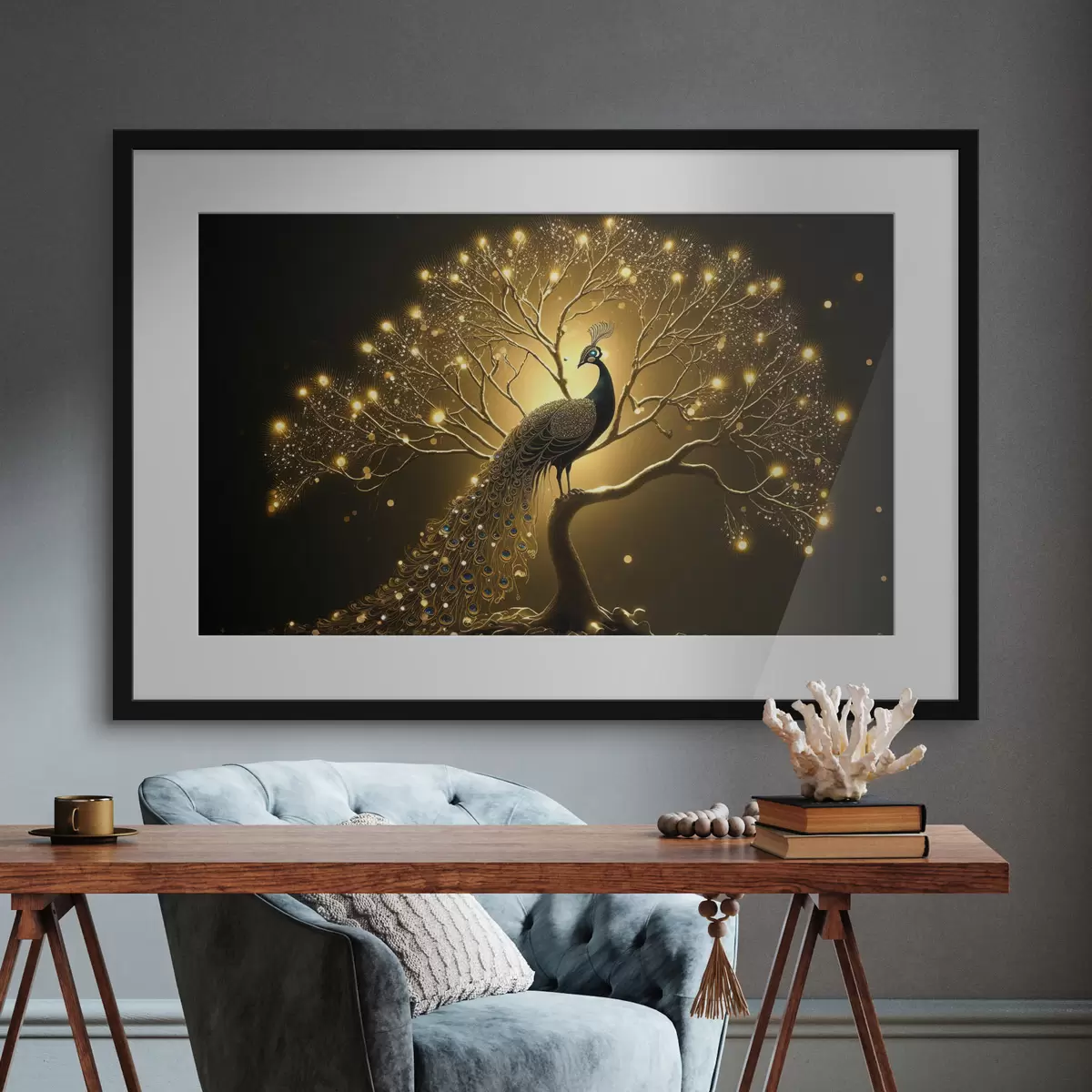 Poster Le paon des étoiles f34876