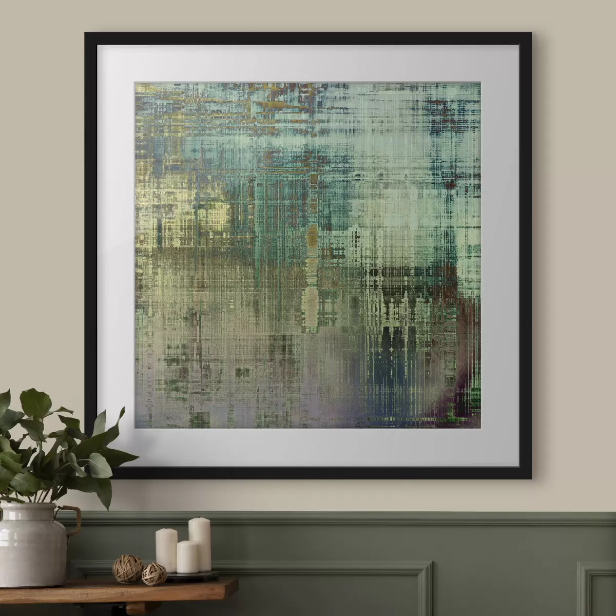 Poster Arrière-plan grunge avec différents motifs de couleur f34626