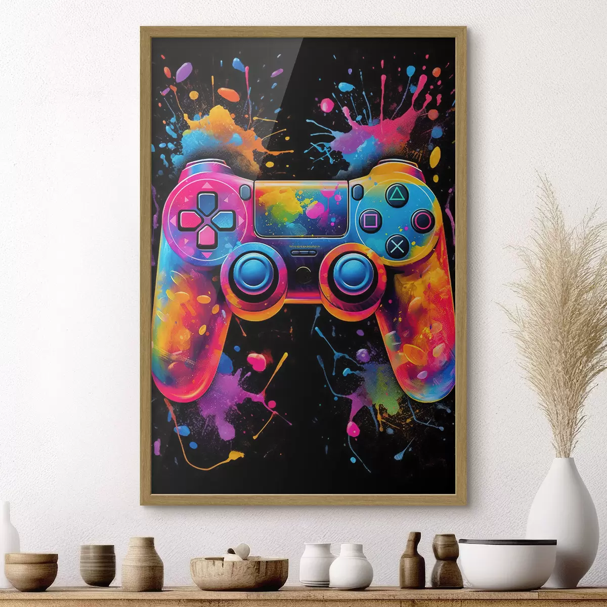 Poster Joue en couleurs f34260
