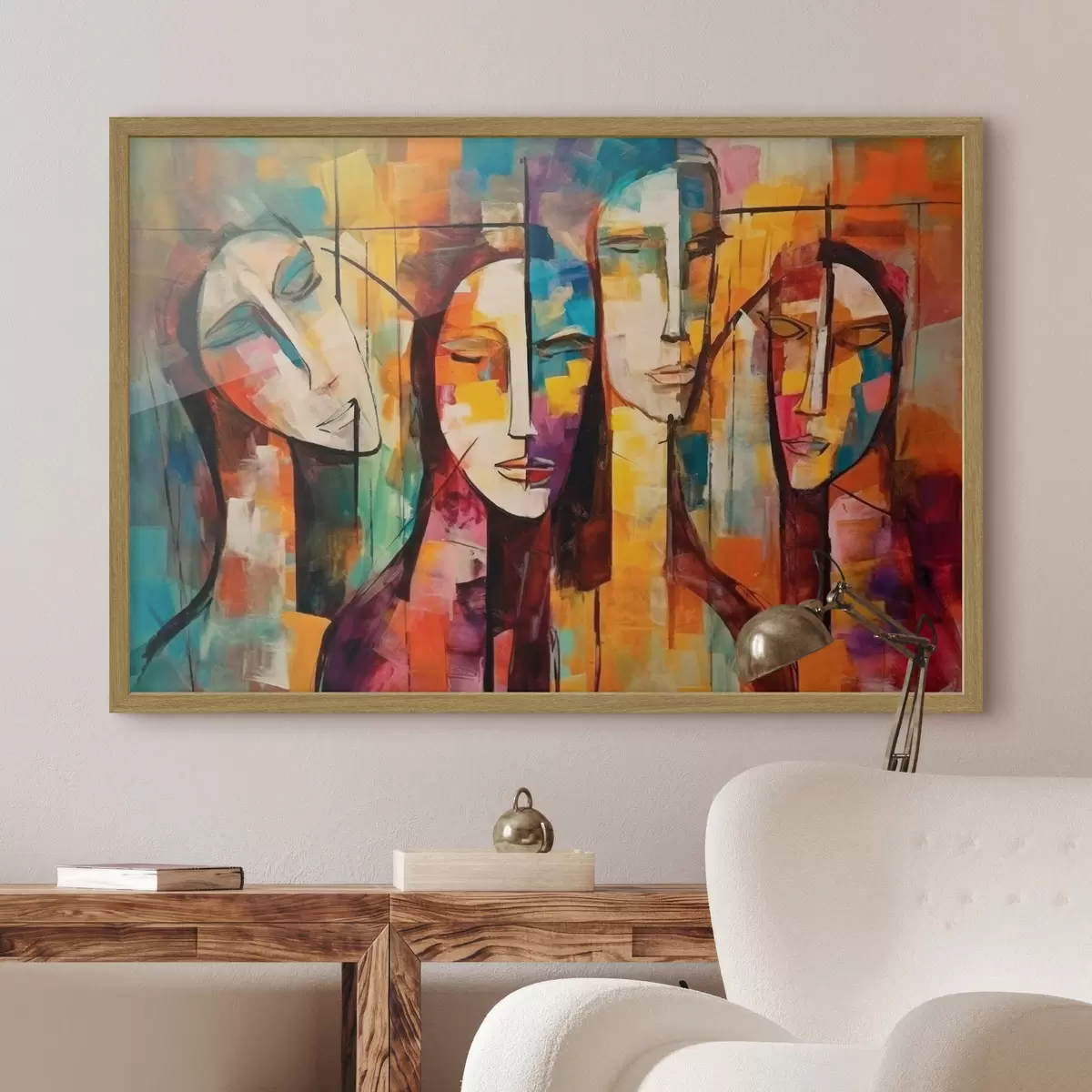 Poster Quatuor de portraits f33845