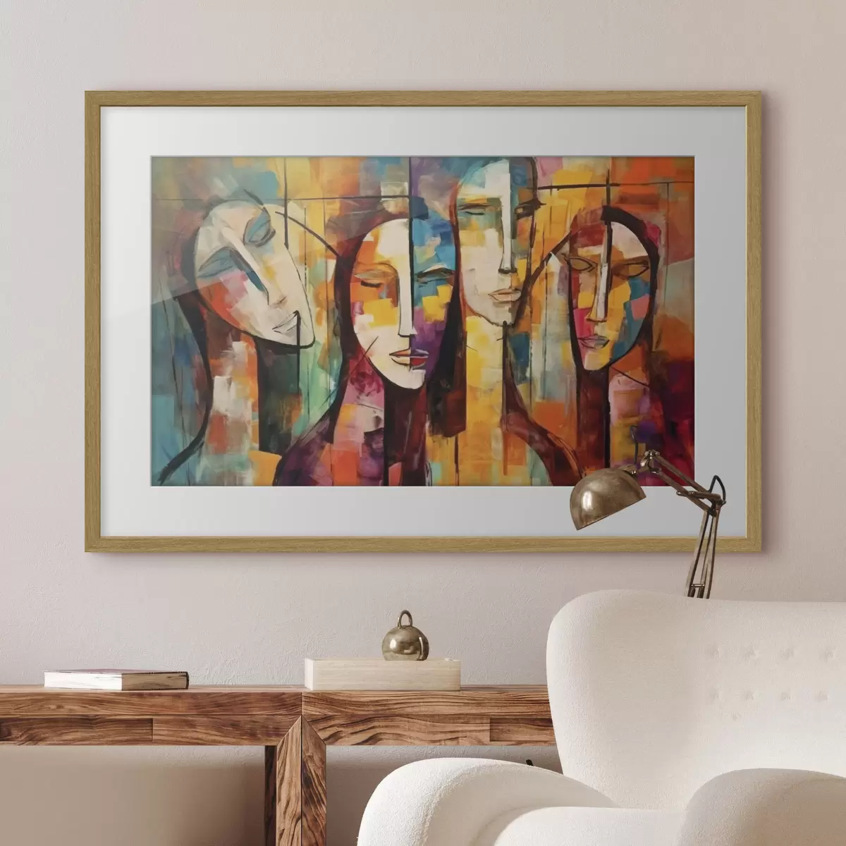 Poster Quatuor de portraits f33845