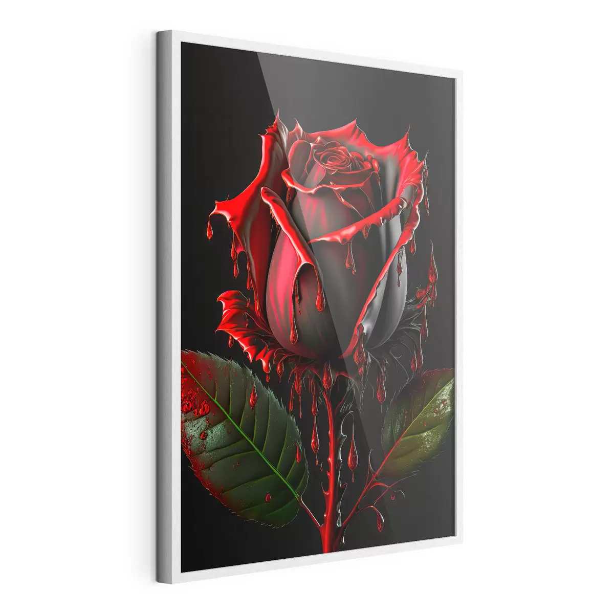 Poster Rose sombre f33709