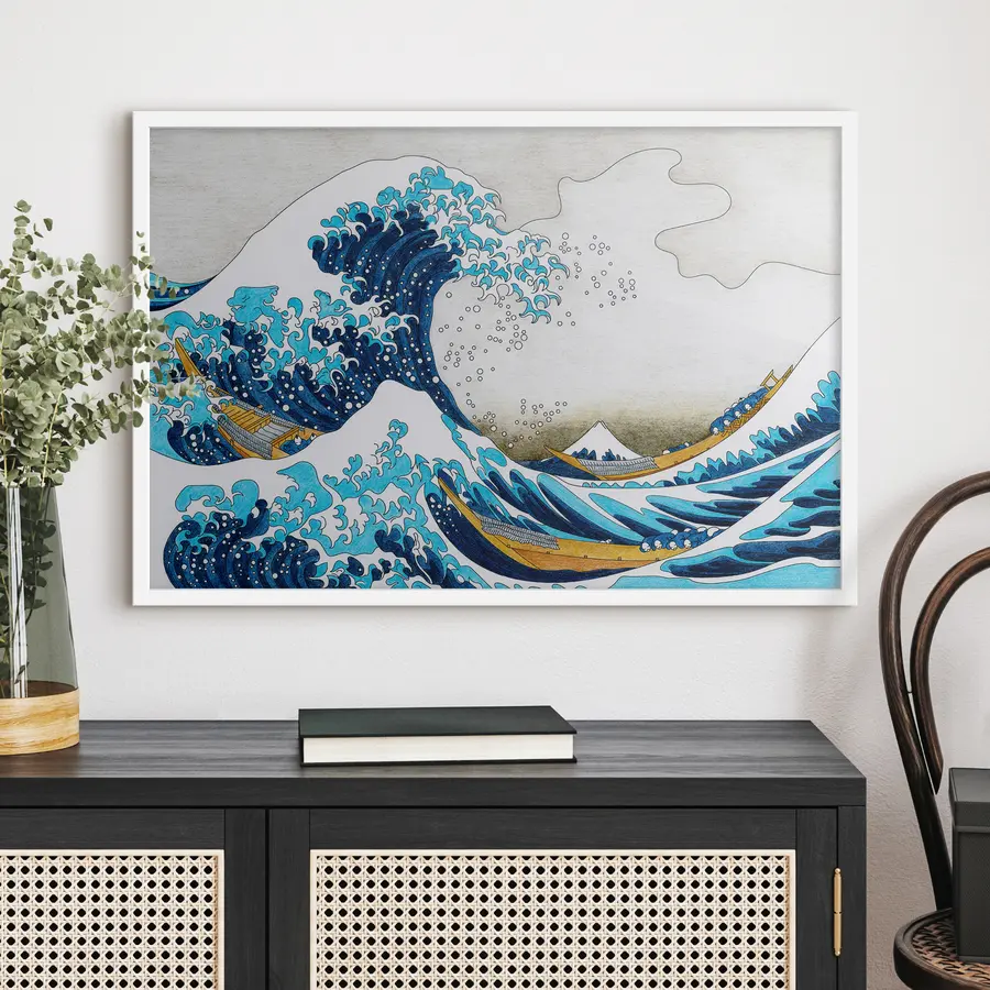 Papier peint La grande vague de Kanagawa f33597