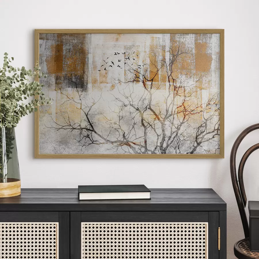 Papier peint Bois en style grunge f33076