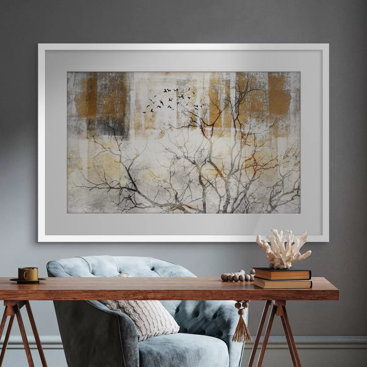 Poster Branche et toucher f33076