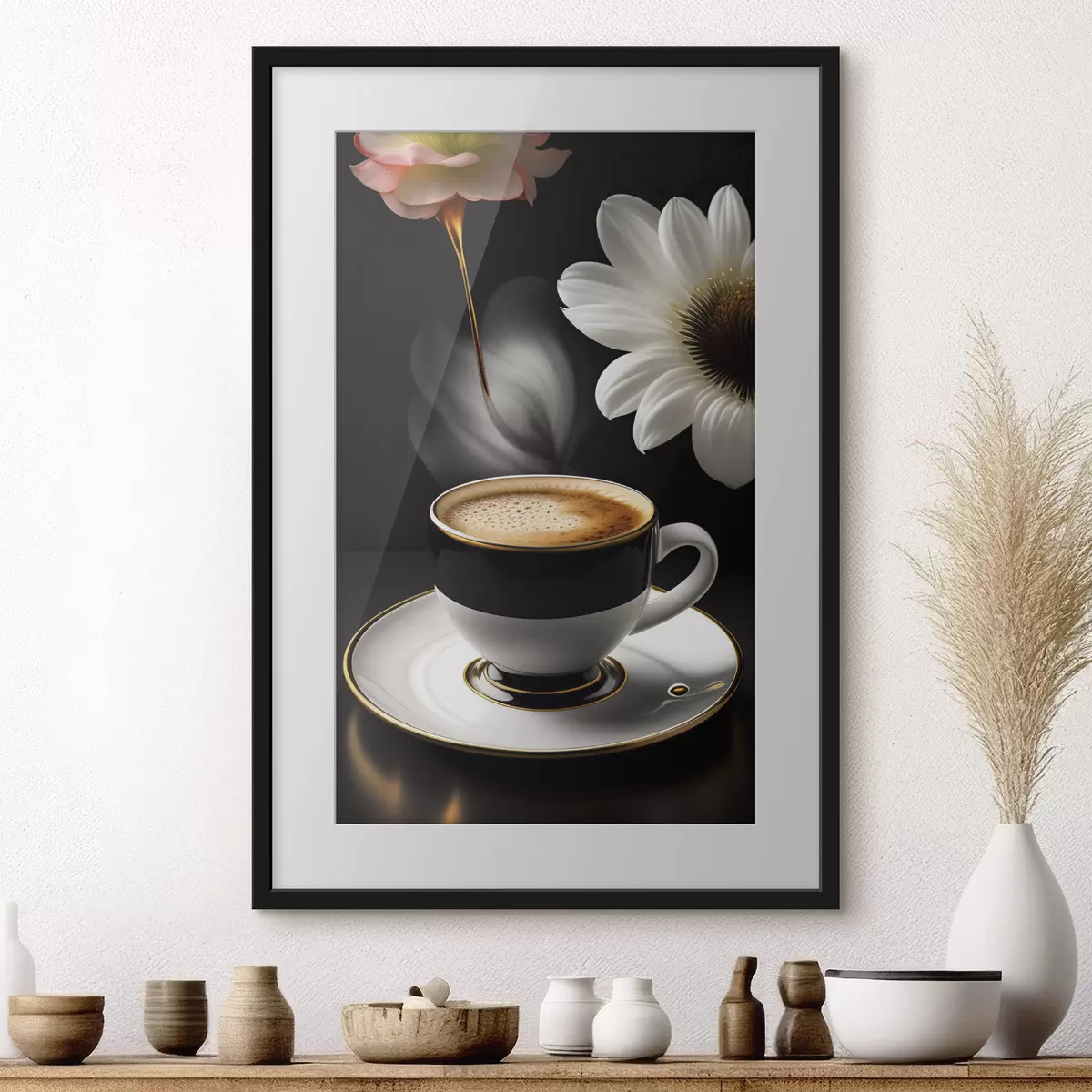 Poster Café et tendresse f32167
