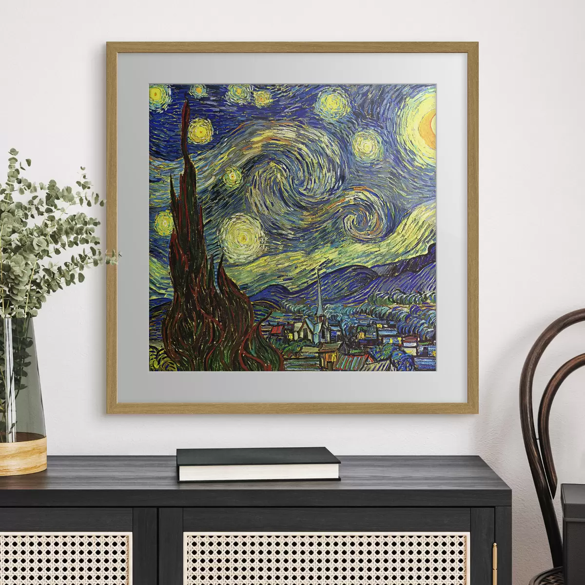 Poster Nuit étoilée, Vincent van Gogh f15213