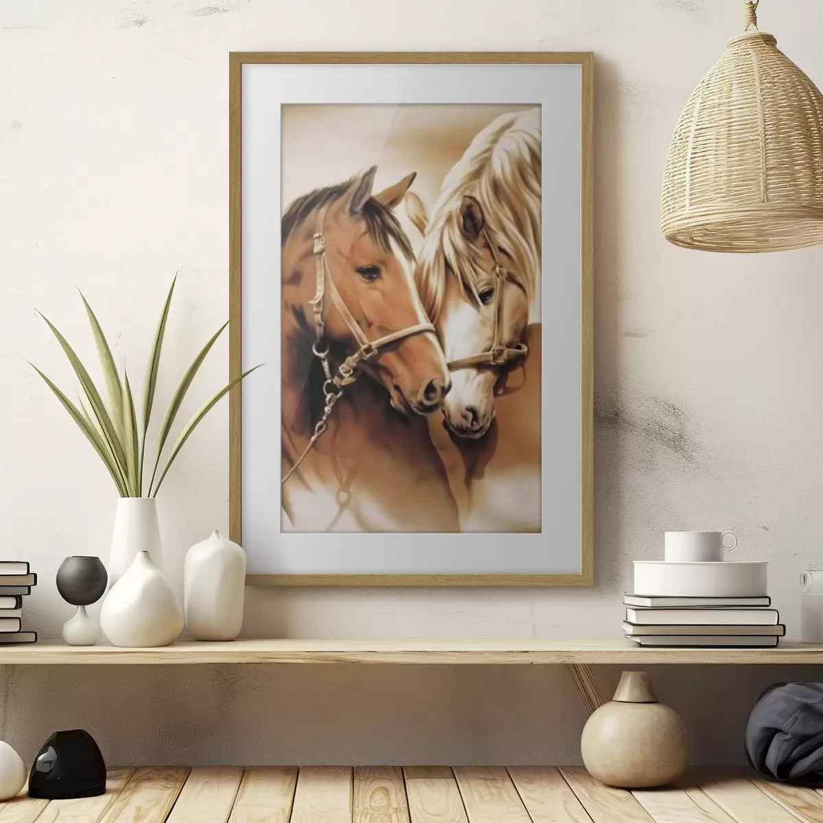 Poster Cheval et confiance f03697