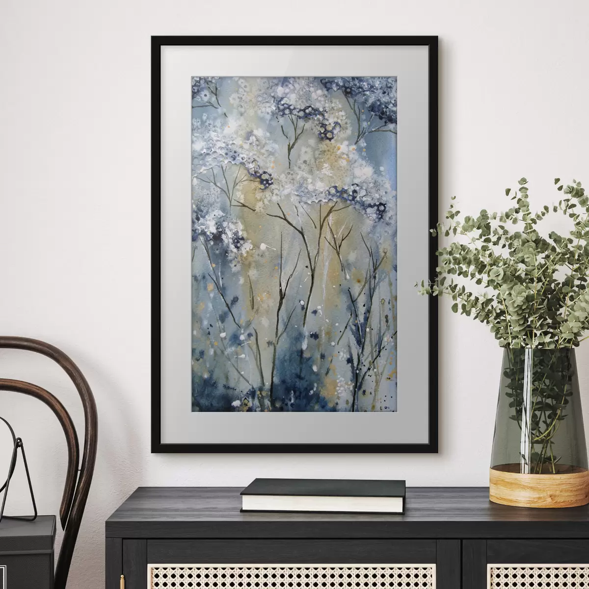 Poster Floraison, aquarelle f01991