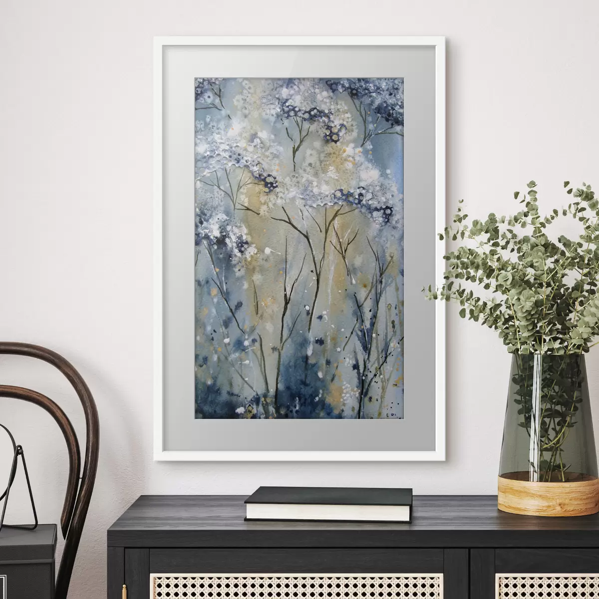 Poster Floraison, aquarelle f01991