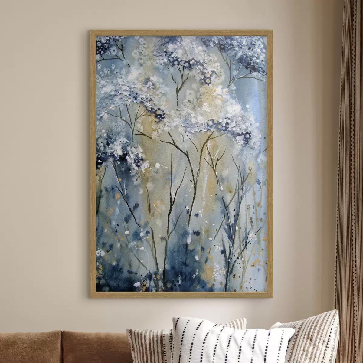 Poster Floraison, aquarelle f01991