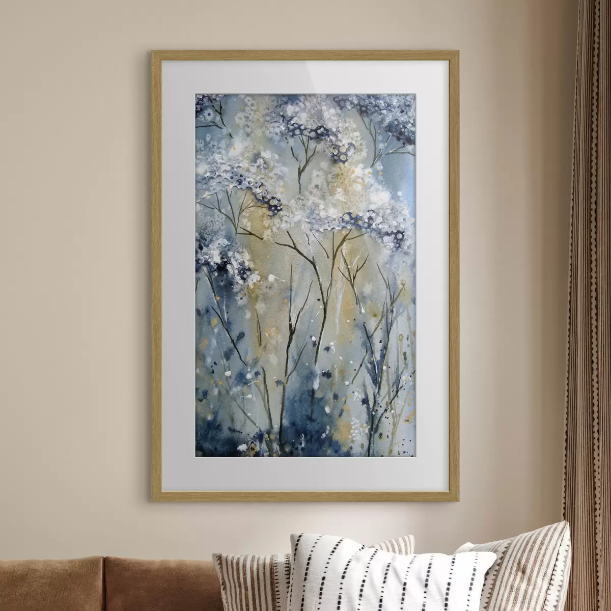 Poster Floraison, aquarelle f01991