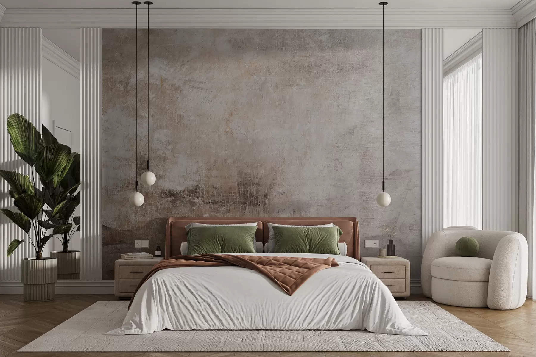 Papier peint Mur en béton u47663v1