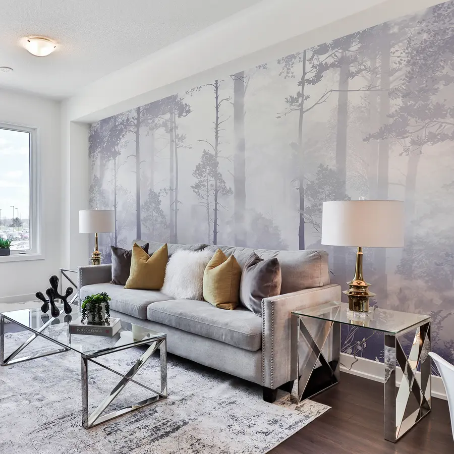 Papier peint La forêt dans le brouillard u94439v4