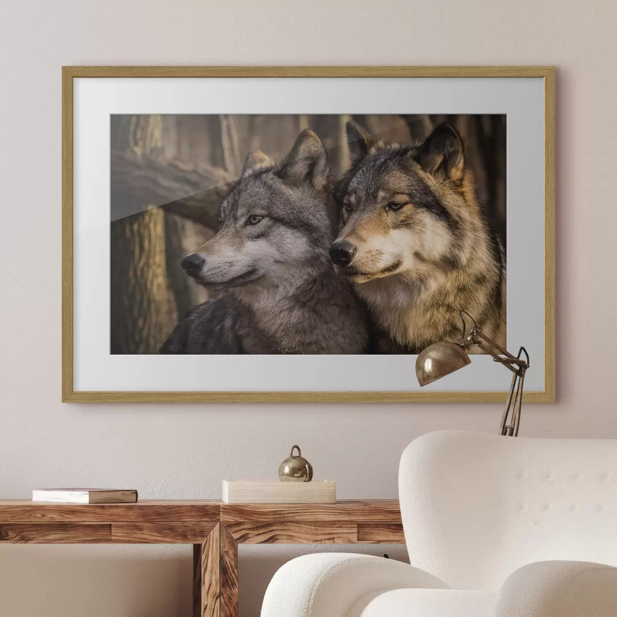 Poster Regard et confiance f15522