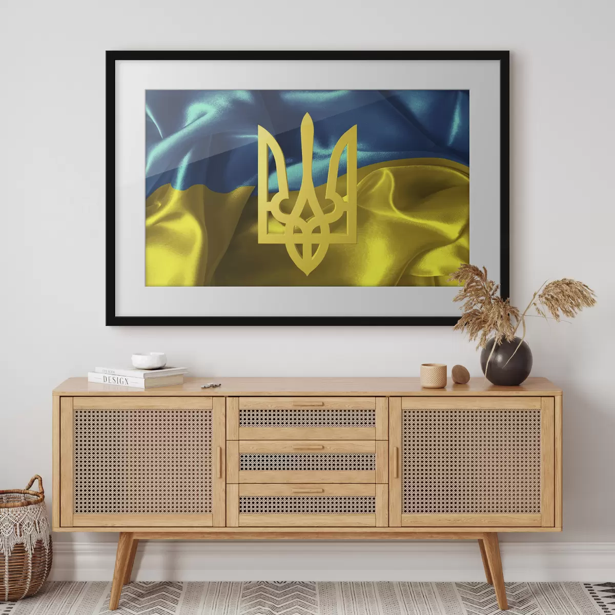 Poster Drapeau ukrainien f26671