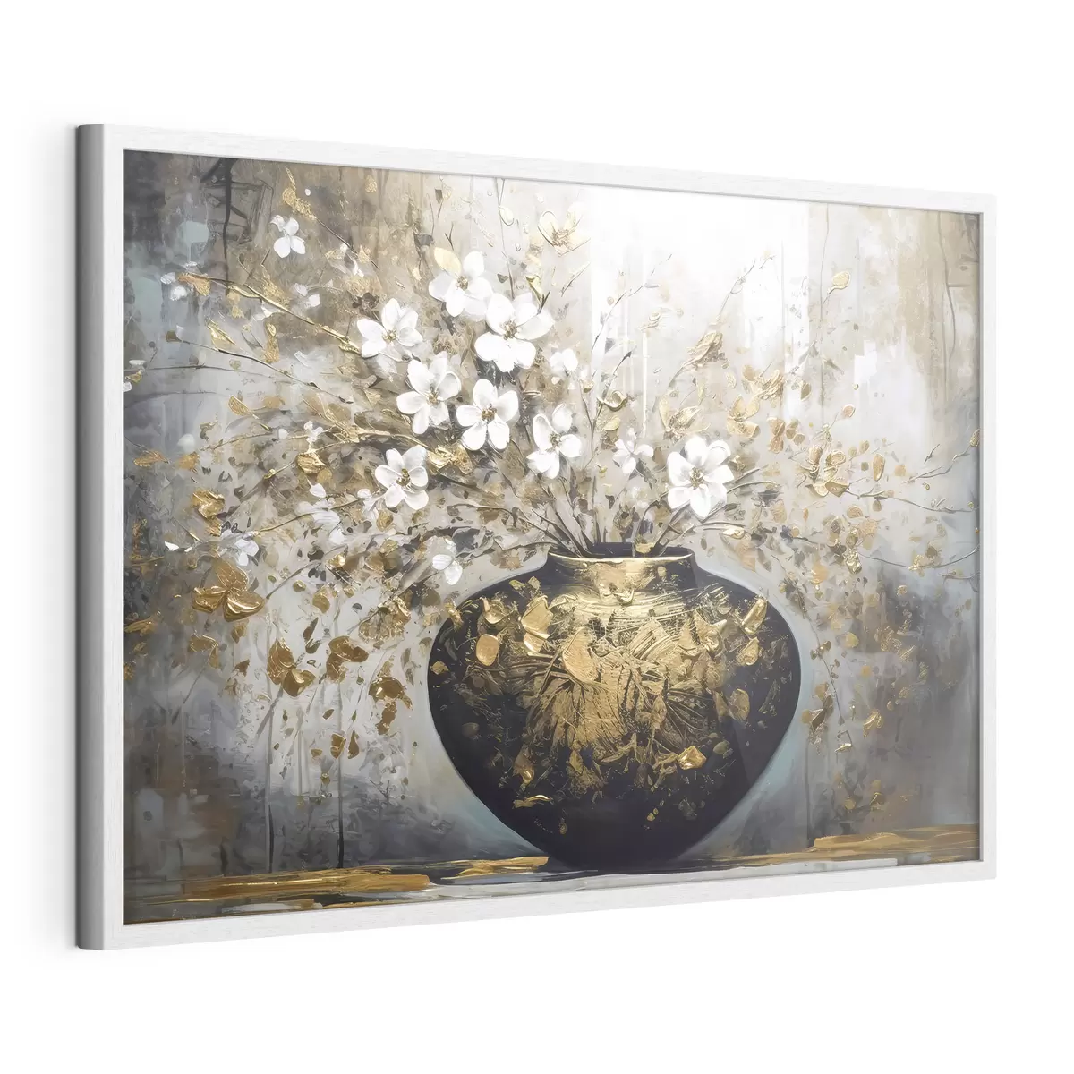 Poster Bouquet dans un vase sombre f35377