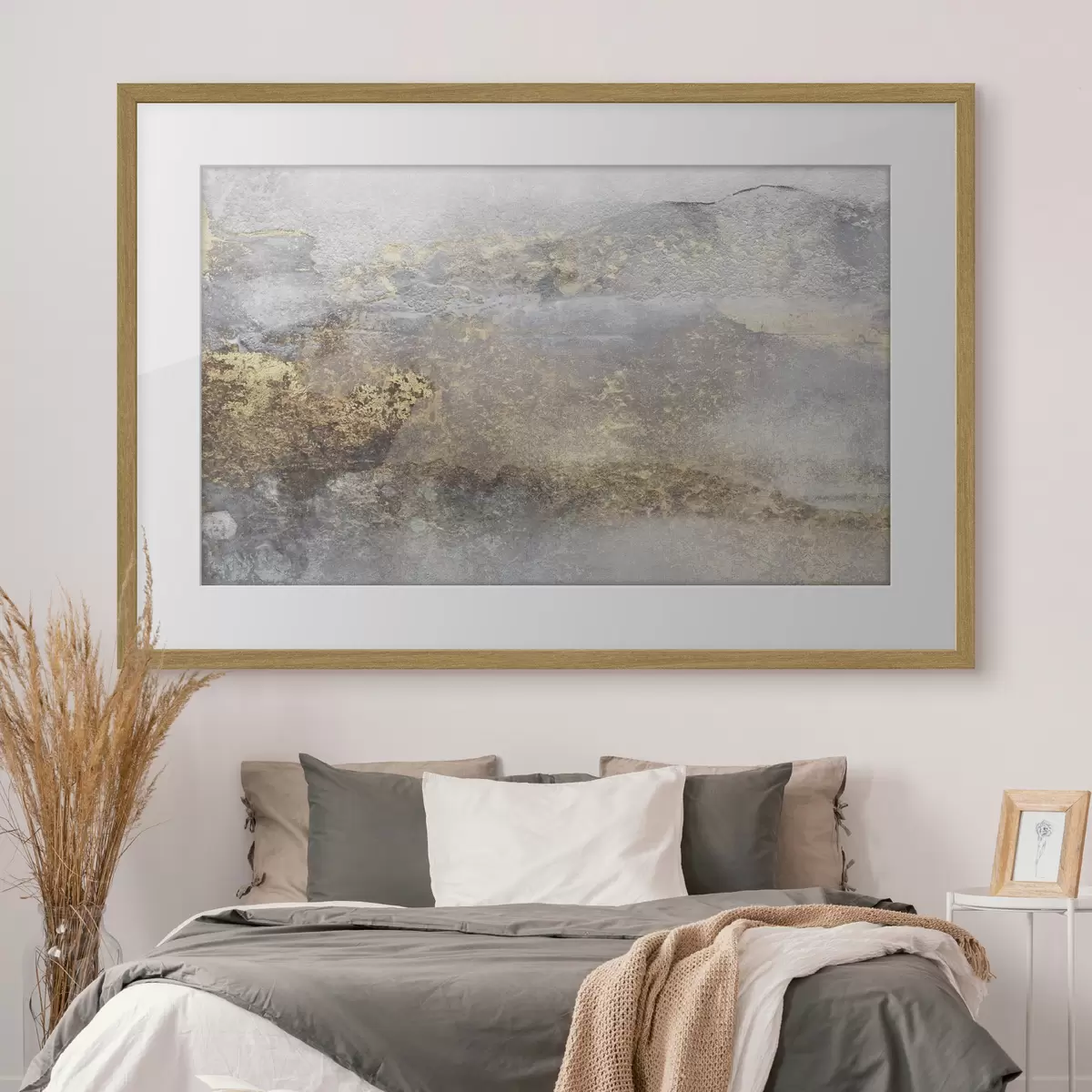 Poster Texture grise de la pierre f35845