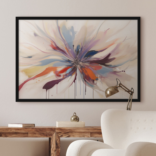 Fleur abstraite