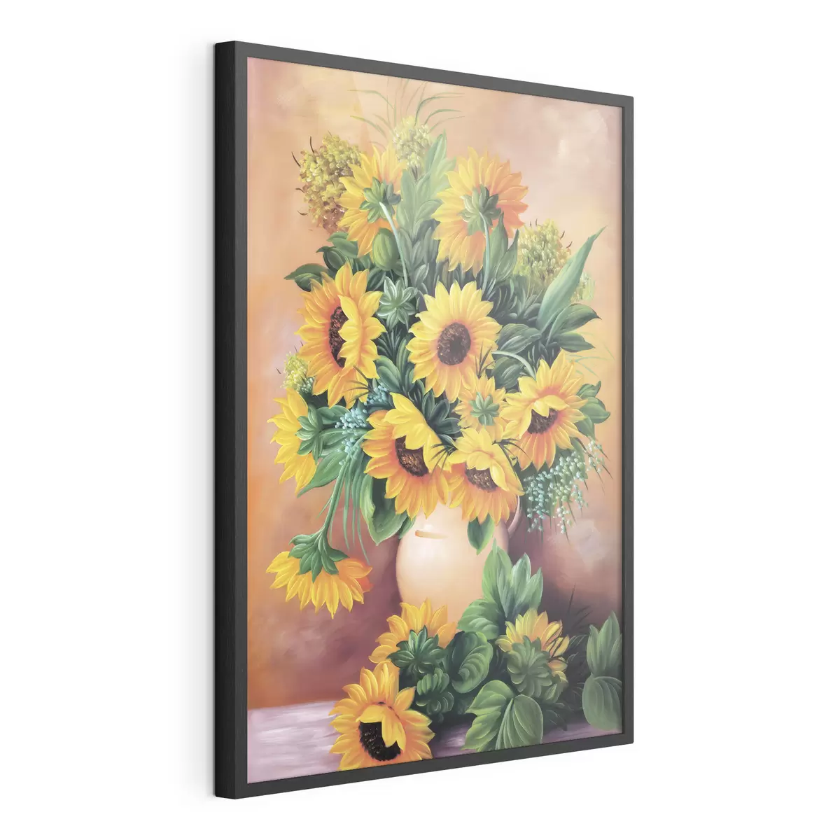 Poster Tournesols dans un vase f00860