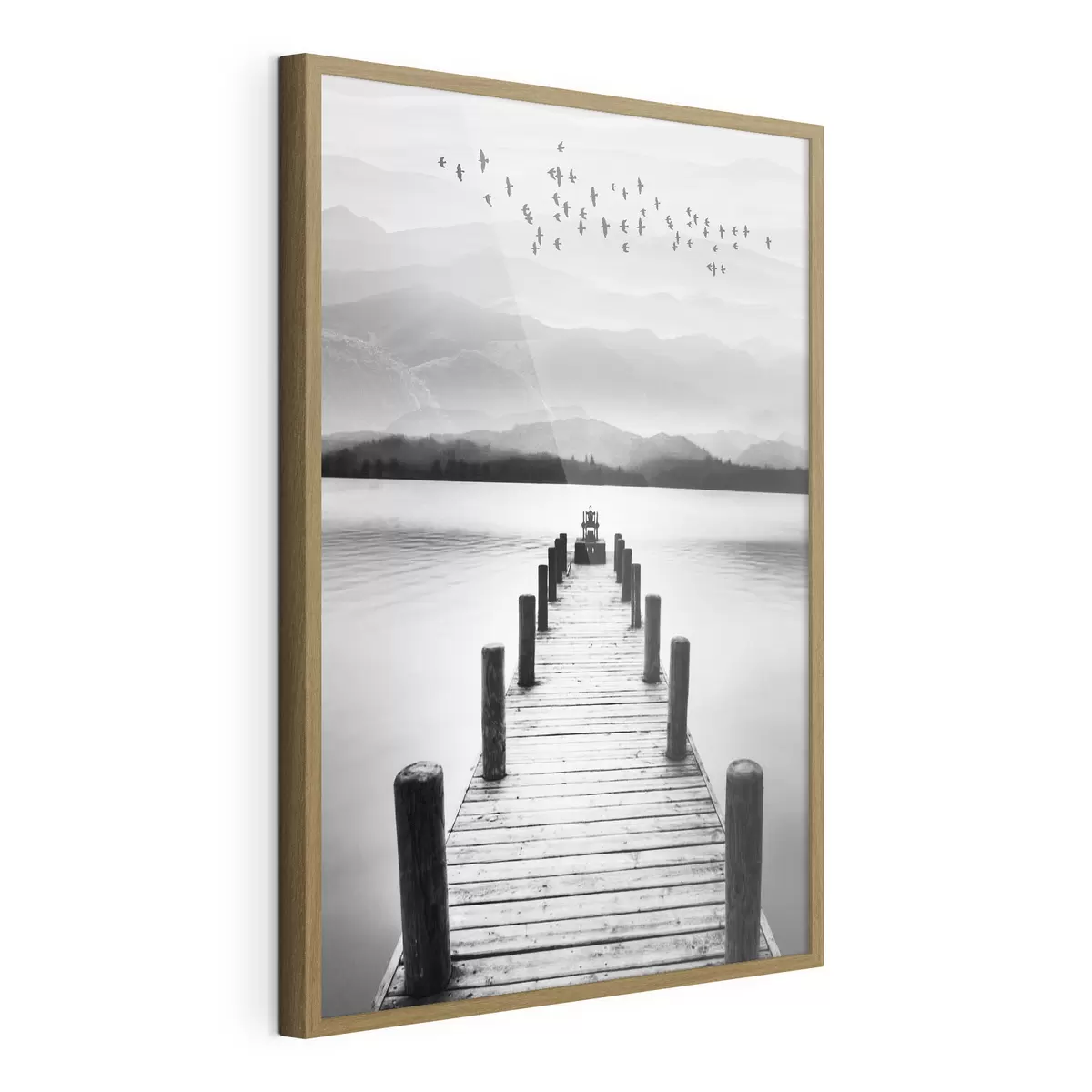 Poster Jetée sur le lac f03914