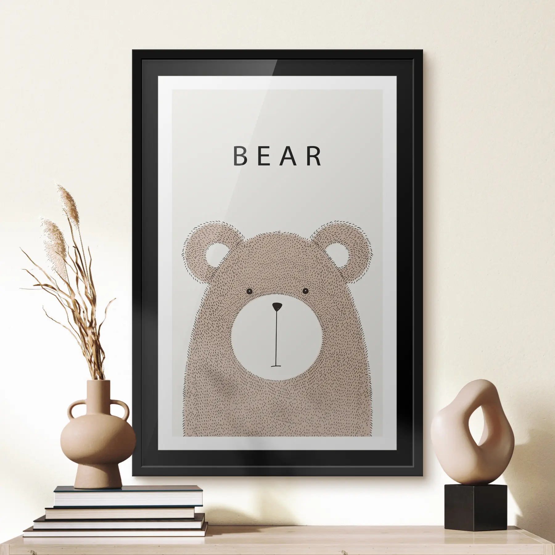 Tableau Ourson mignon f31850