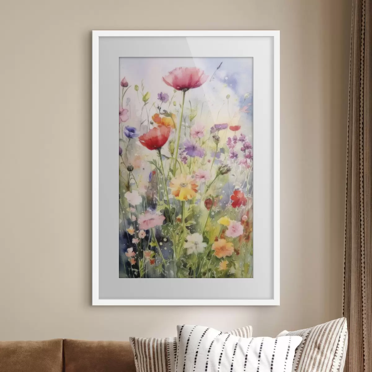 Poster Fleurs et pause f33672