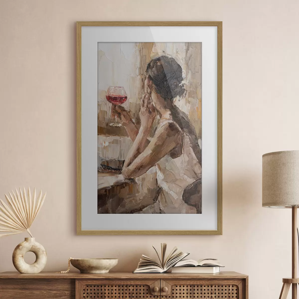 Poster Soir dans un verre f34590